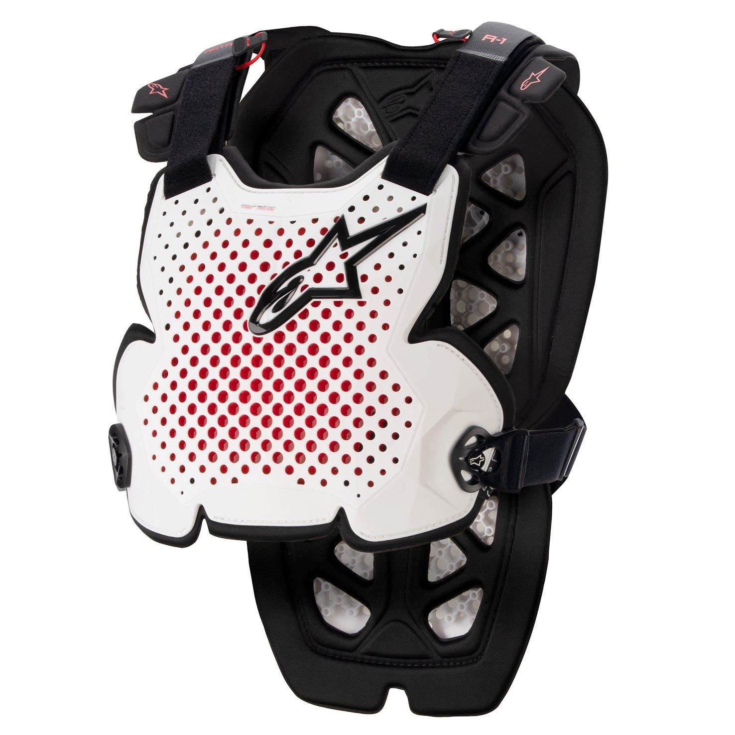 Alpinestars 2024 A-1 Pro Chest Protector White Black Red